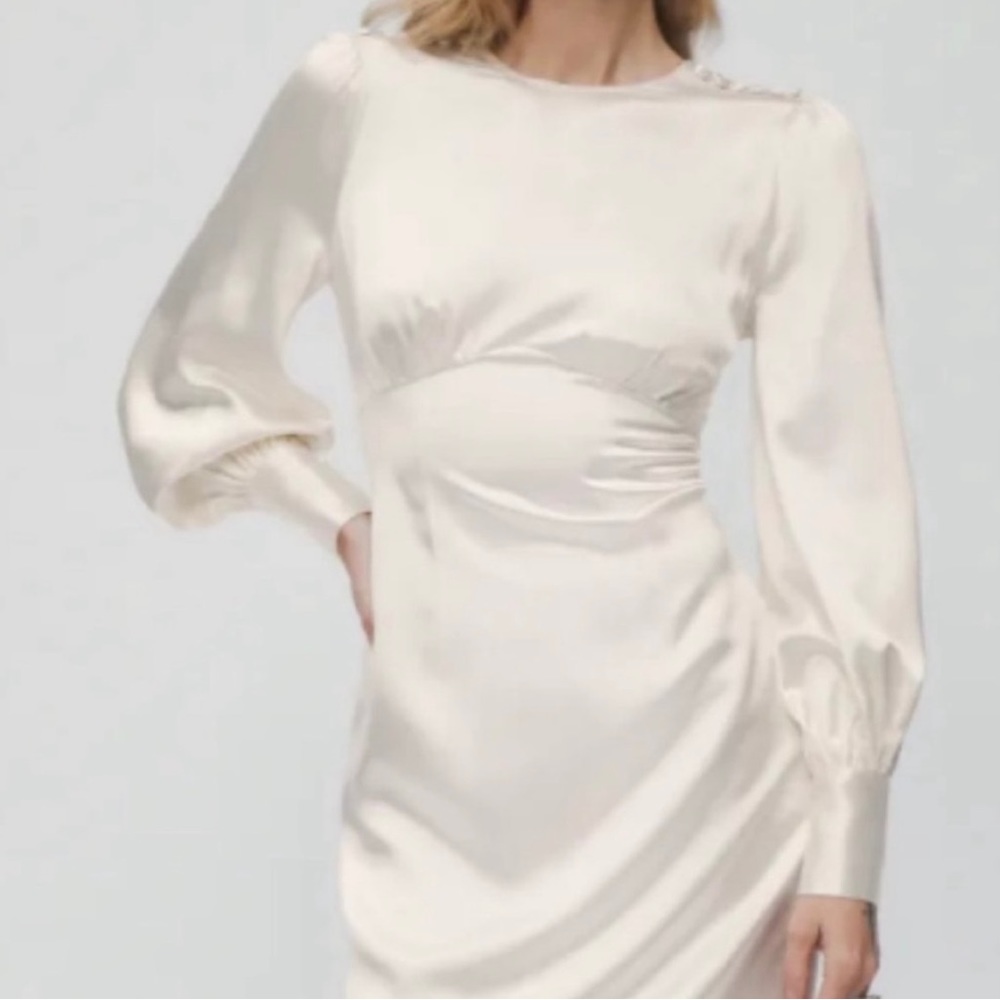 Reformation Briarwood silk maxi dress